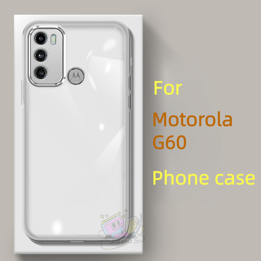 【Art Style】For Motorola G60 Phone case transparent Lens protector Durable Cushioned Airbag Designer Shockproof Protective Case