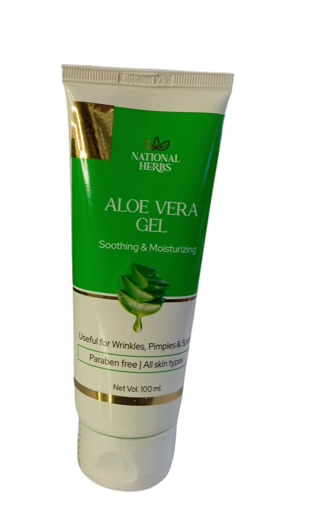 National Herbs Aloevera Gel Soothing & Moisturizing 100ML