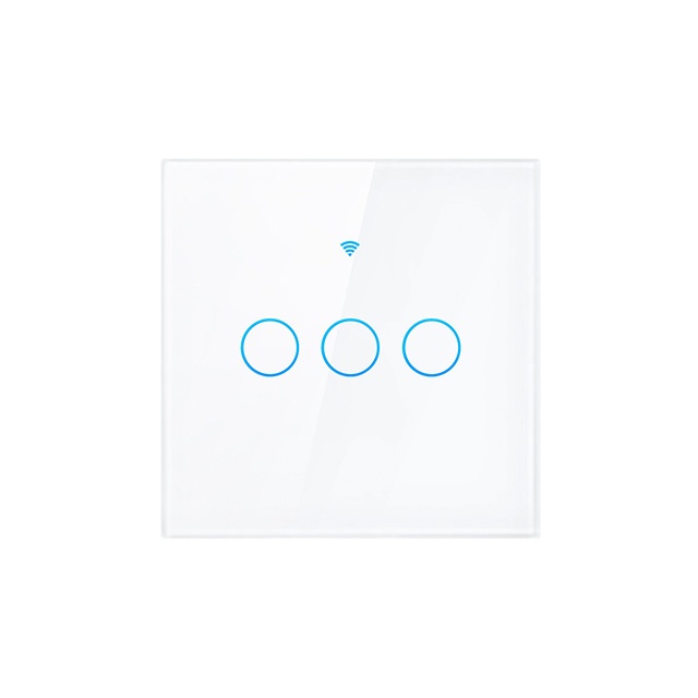 Tuya Smart Three Gang Touch Switch Works With Amazon Alexa Google Assistant