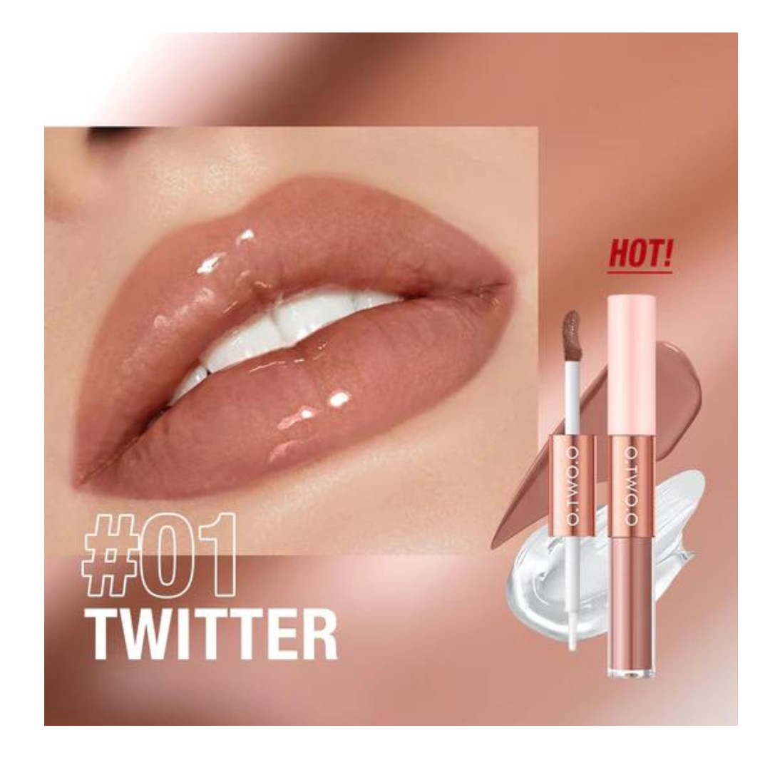 O.TWO.O 2 IN 1 Matte Lip Glaze & Lip Gloss -05