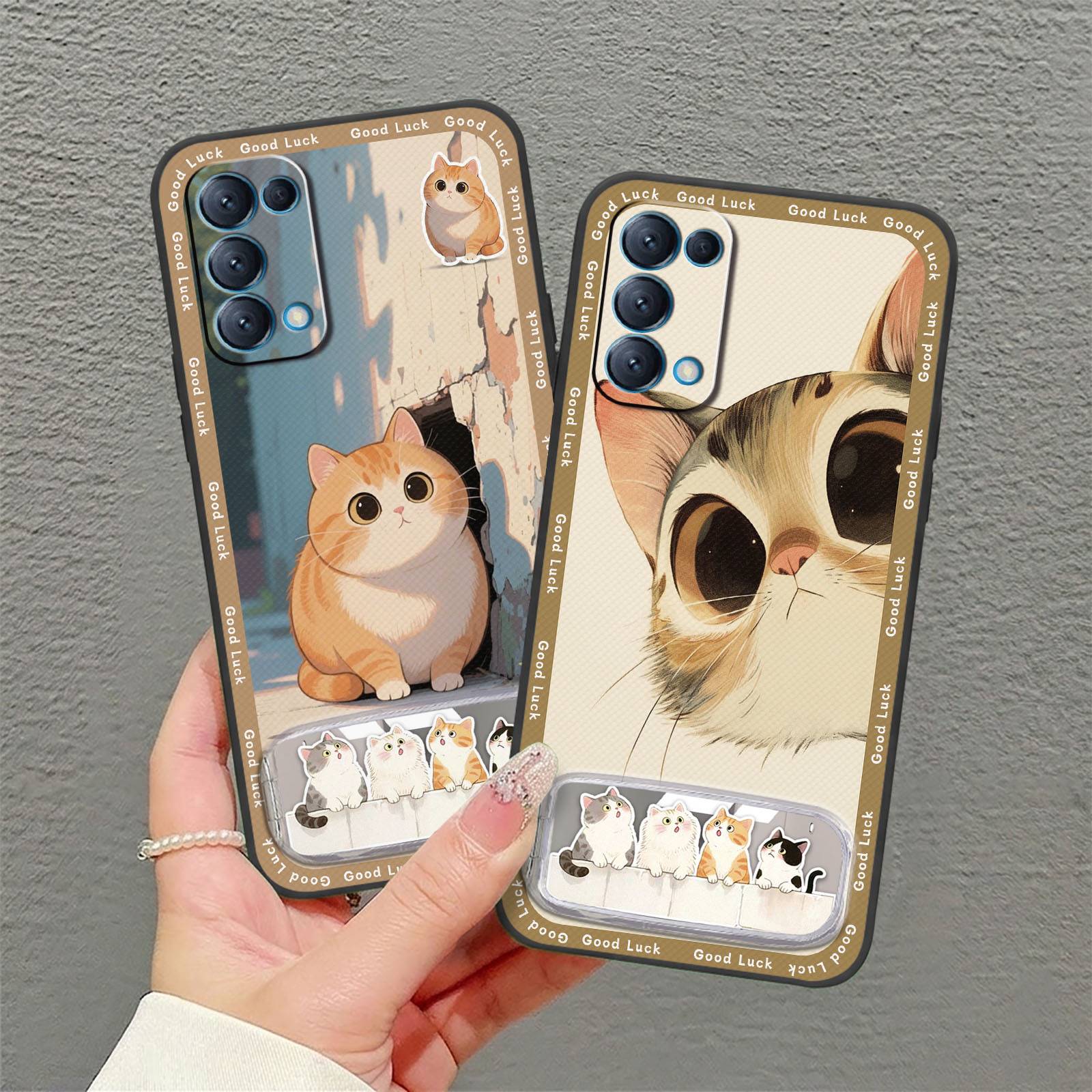 Kickstand 3D Phone Case For Huawei Honor 9X Makeup Mirror Protective Full wrap Cute Phone Pouch Durable Embroidery TPU