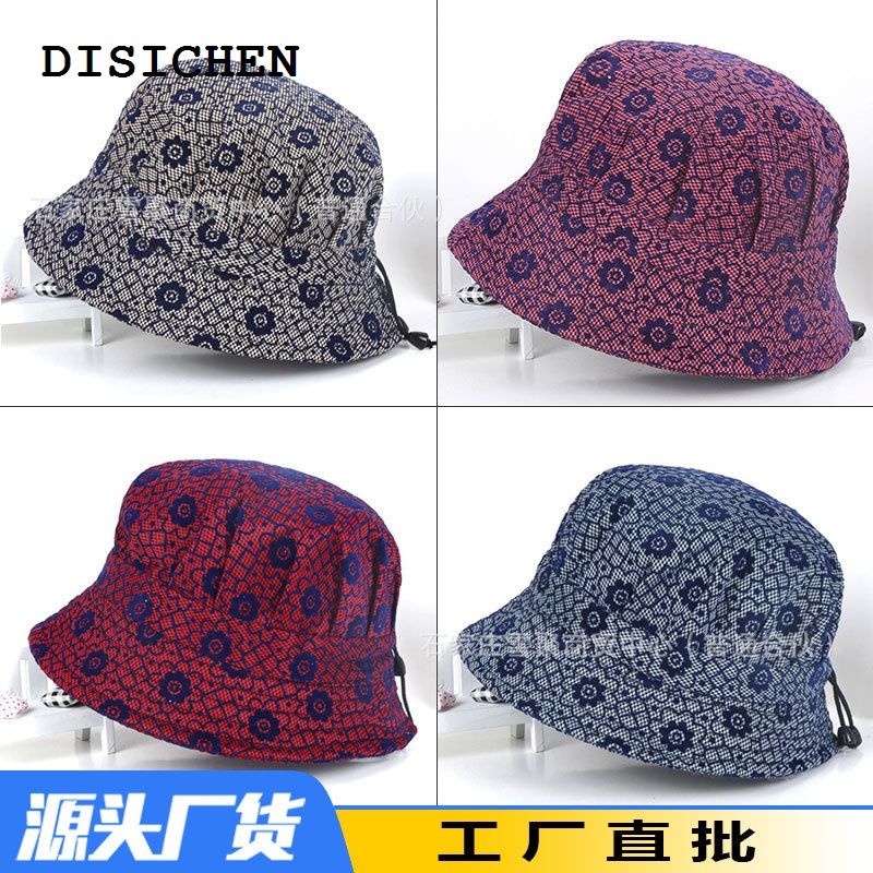 DISICHEN Luxury Caps Factory price direct approval of new pot hats for the elderly hats, women's warm fisherman hats, old people's hats, women's hats, winter cloth hats