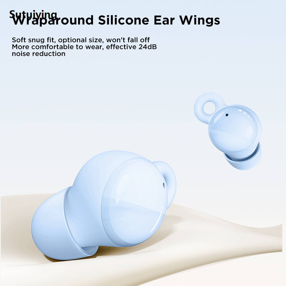Sutuiying Joyroom JR-TS3 Sleep Wireless Earbuds Bluetooth Earphones Noise Canceling New Headphones Hifi Stereo With Microphone Sport Headphone