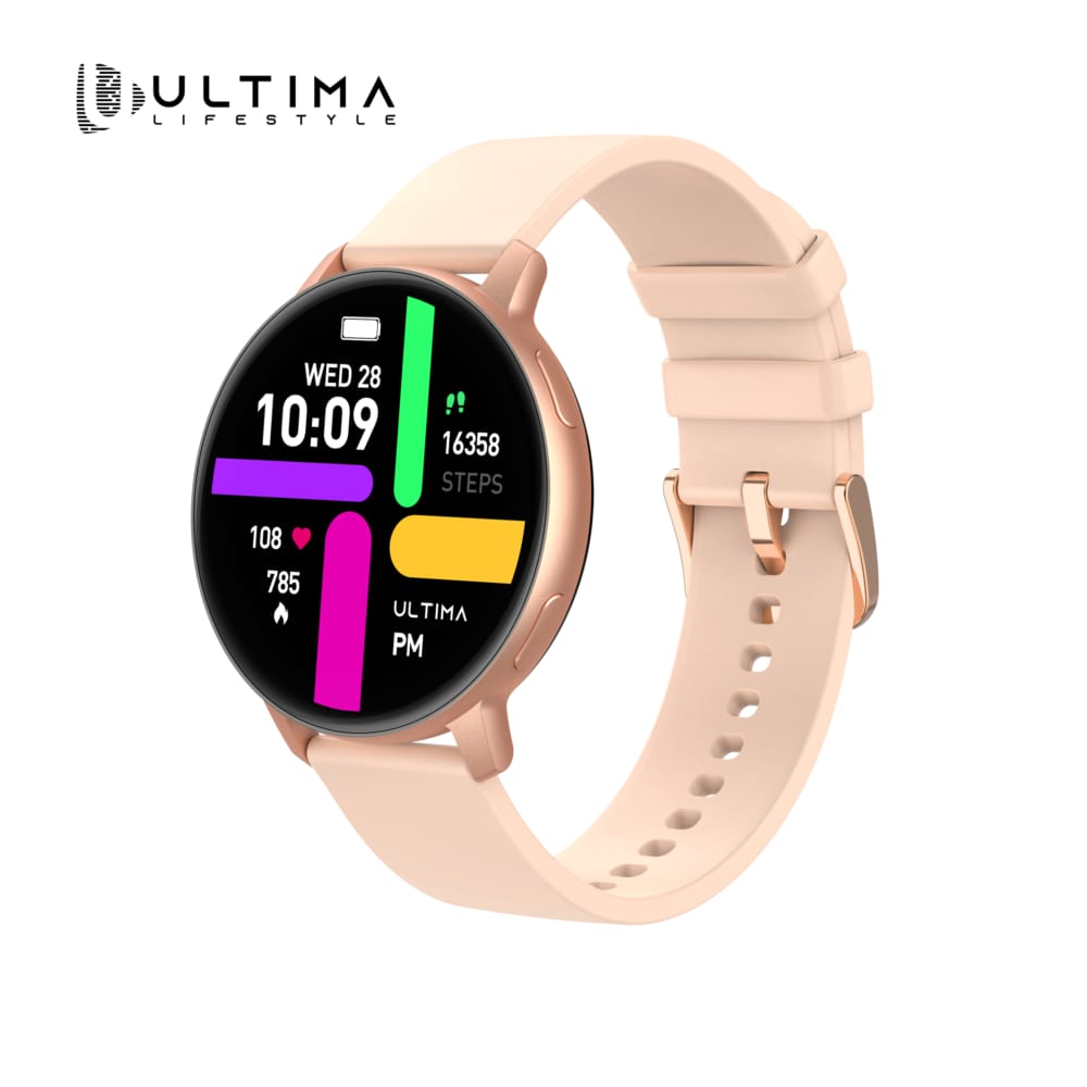 Ultima Watch Circle| 1.43" Amoled Display |BT Calling Smartwatch| IP68 Waterproof| Zinc Alloy Metal Frame Smart watch