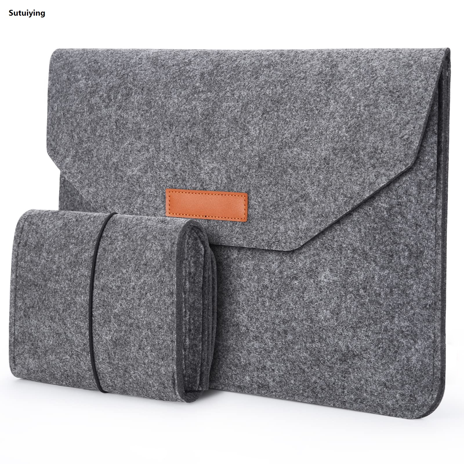 Sutuiying wool Felt laptop bag Se 11 12.9 13 13.3 14“ 15” 15.6“ High Quality otebook ouch for macbook For Samsung Shoproof