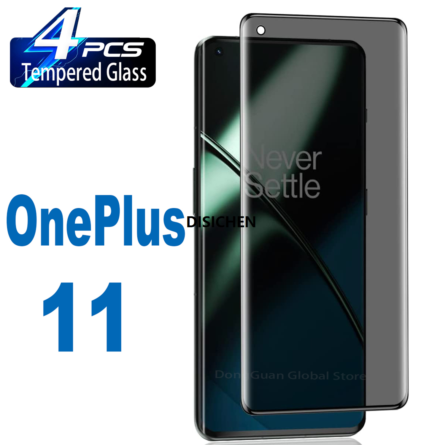 DISICHEN 2/4Pcs Anti Spy Tempered Glass For OnePlus 11 12 OnePlus 10 Pro 9 Pro creen Protector Privacy Glass Film Profesional