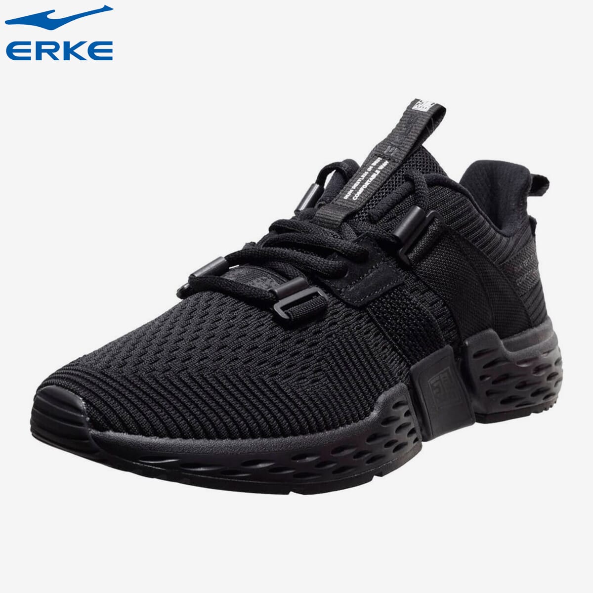ERKE Jogging Shoes Black For Men 11119320330-003