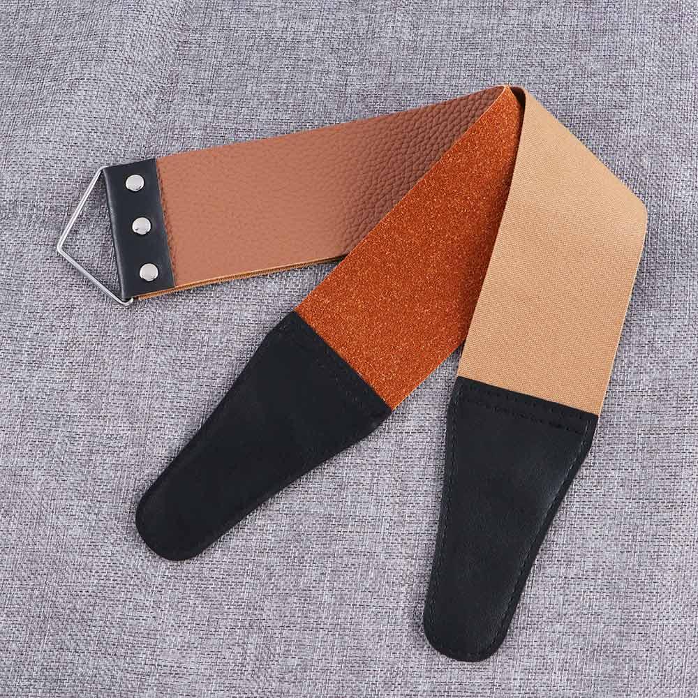 Useful High Quality New Hot Sale Open Straight Sharpening beard grooming Sharpener Sharpening Canvas Strop for Barber