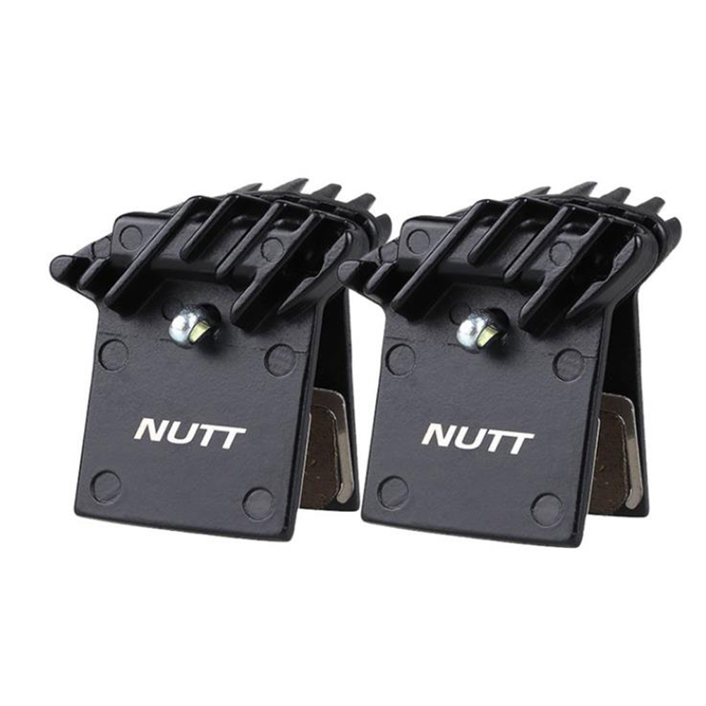 (GGBR) 2 Pair/4Pcs Disc Brake Pad Bicycle Hydraulic Caliper Heat Dissipation Semi Metal Resin with Cooling for Mountain Bike