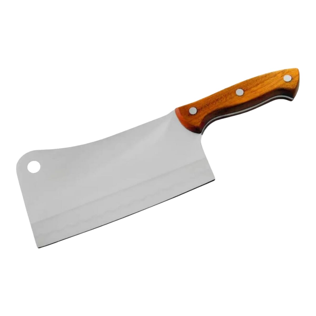 Stainless Steel Heavy Knife With Wooden Handle