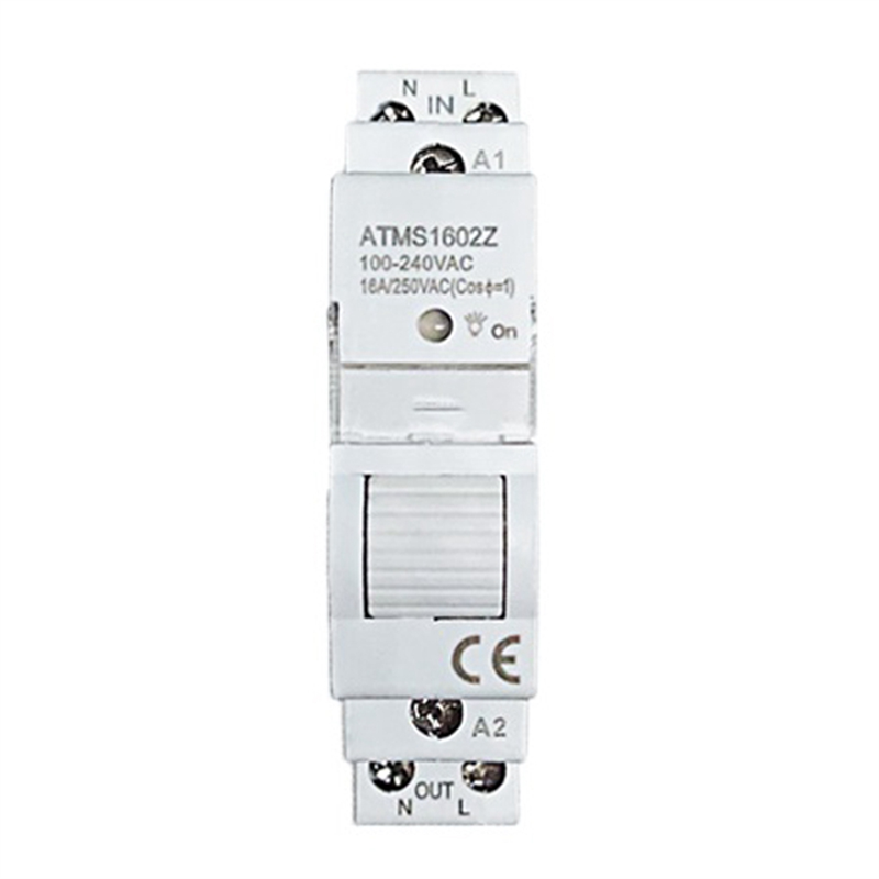 2X Tuya Smart Life ZigBee Switch Electricity Energy Monitor KWh Din Rail 16A Socket Mini Module