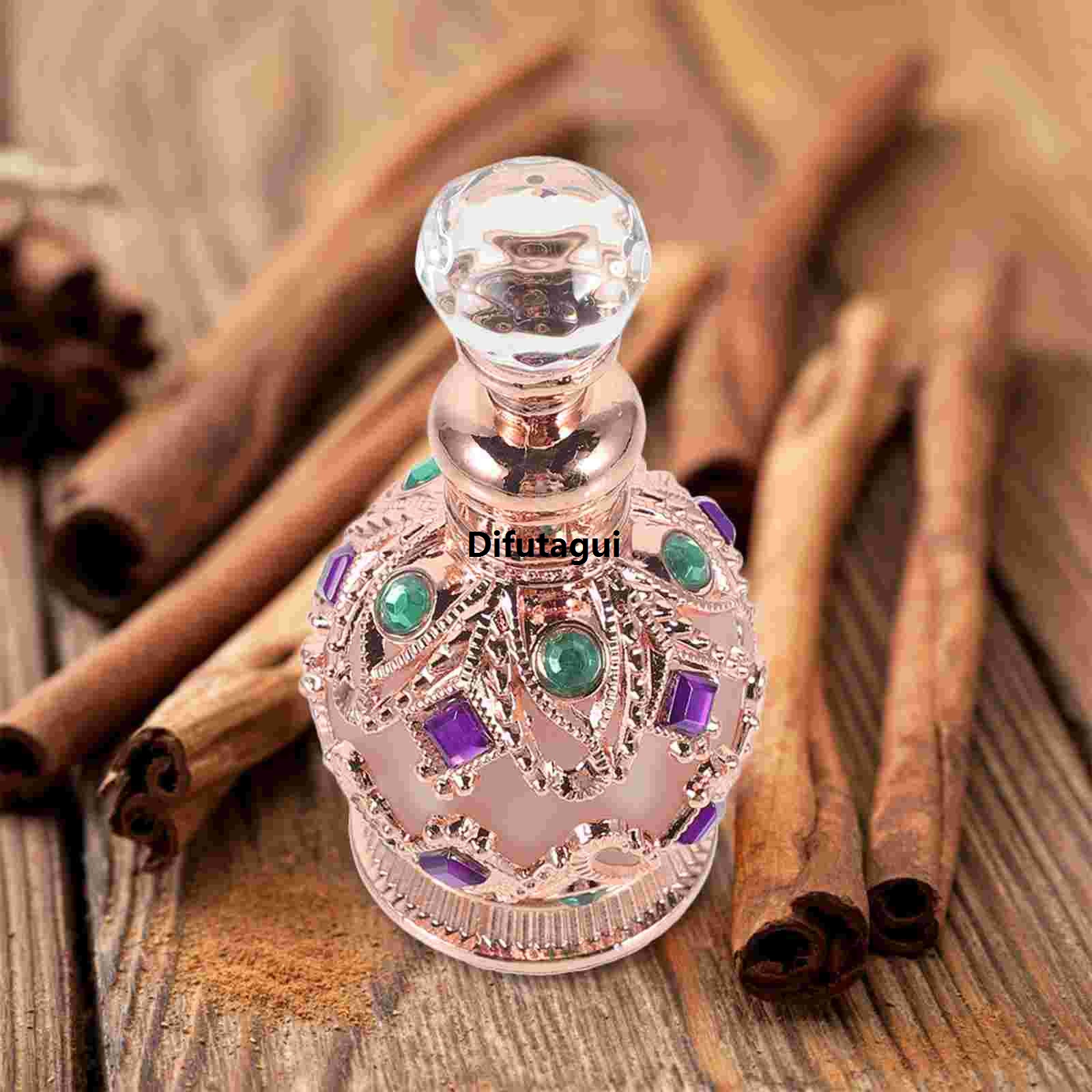 Difutagui New specials Jeweled Perfume for Travel Vintage High Quality Bottle Essential Mini Metal Small Sprayer