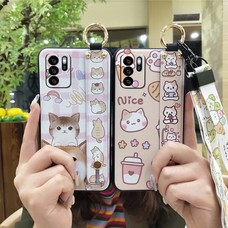 old lady ring Phone Case For MOTO G73 5G Wristband Lanyard Wrist Strap Waterproof fashion Kickstand Dirt-resistant
