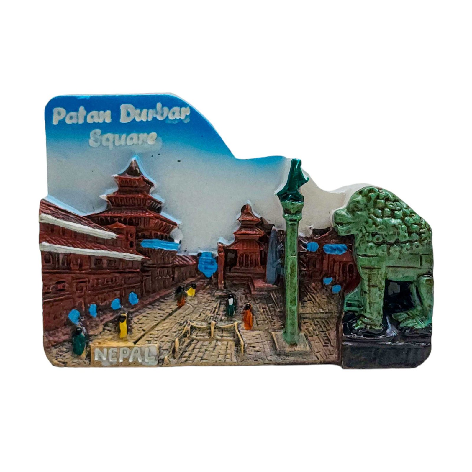3D Patan Durbar Square Fridge Magnet