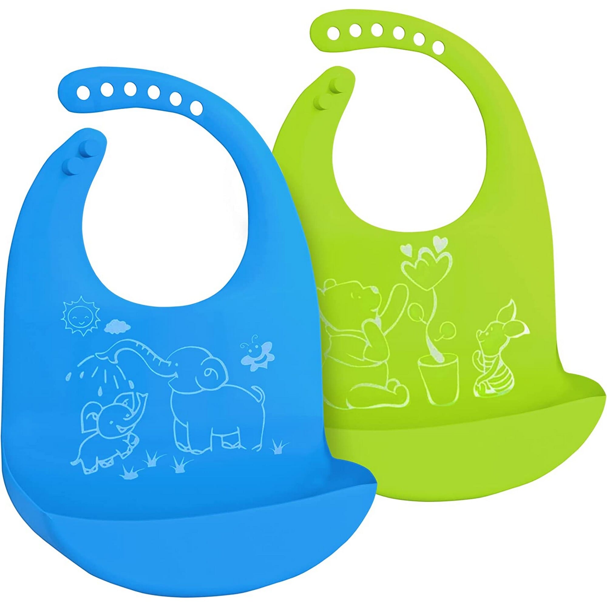 Baby BibsMumlove Silicone Baby Bibs BPA Free