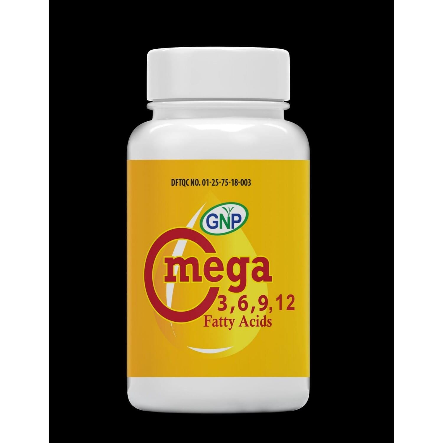 GNP Omega 3,6,9,12 Faty Acid 90 Capsules,Each Caps 500MG