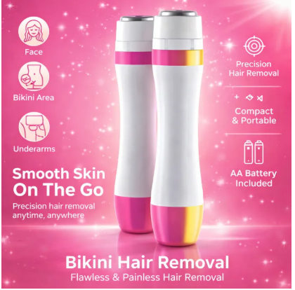 Eyebrow trimmer-Electric facial razor epilator Portable stripper Hair removal Eyebrow Hair Remover Painless(battery include)