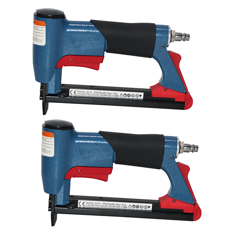 JINMY 2X FS8016-B BEA Type Pneumatic Air Stapler Nailer Fine Stapler Tool for Furniture Nailer Tool Pneumatic Air Power Tool