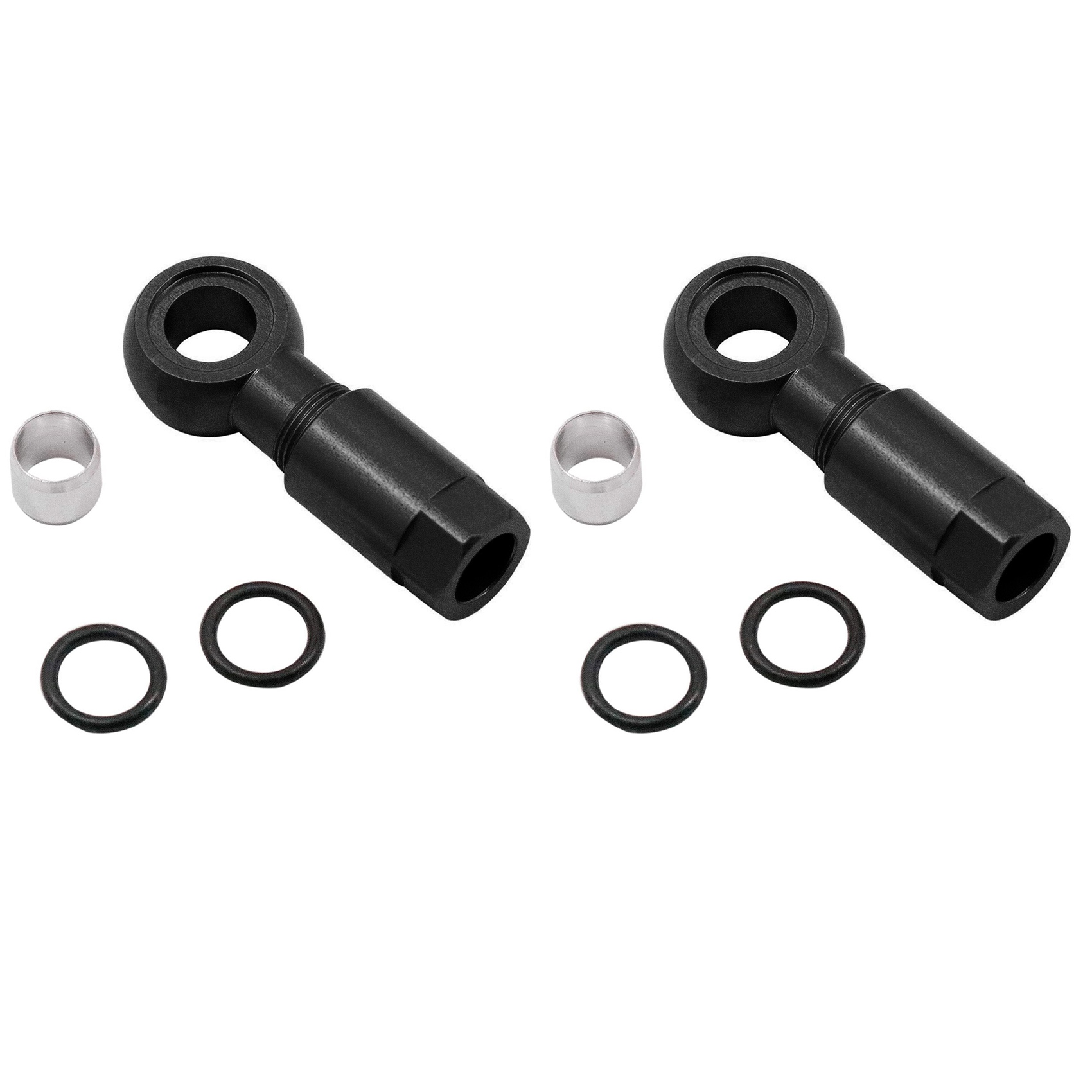 ARELENE 2X Bicycle Hydraulic Disc Brake Hose Needle Olive for XT XTR Cycling Brake Accessories Black