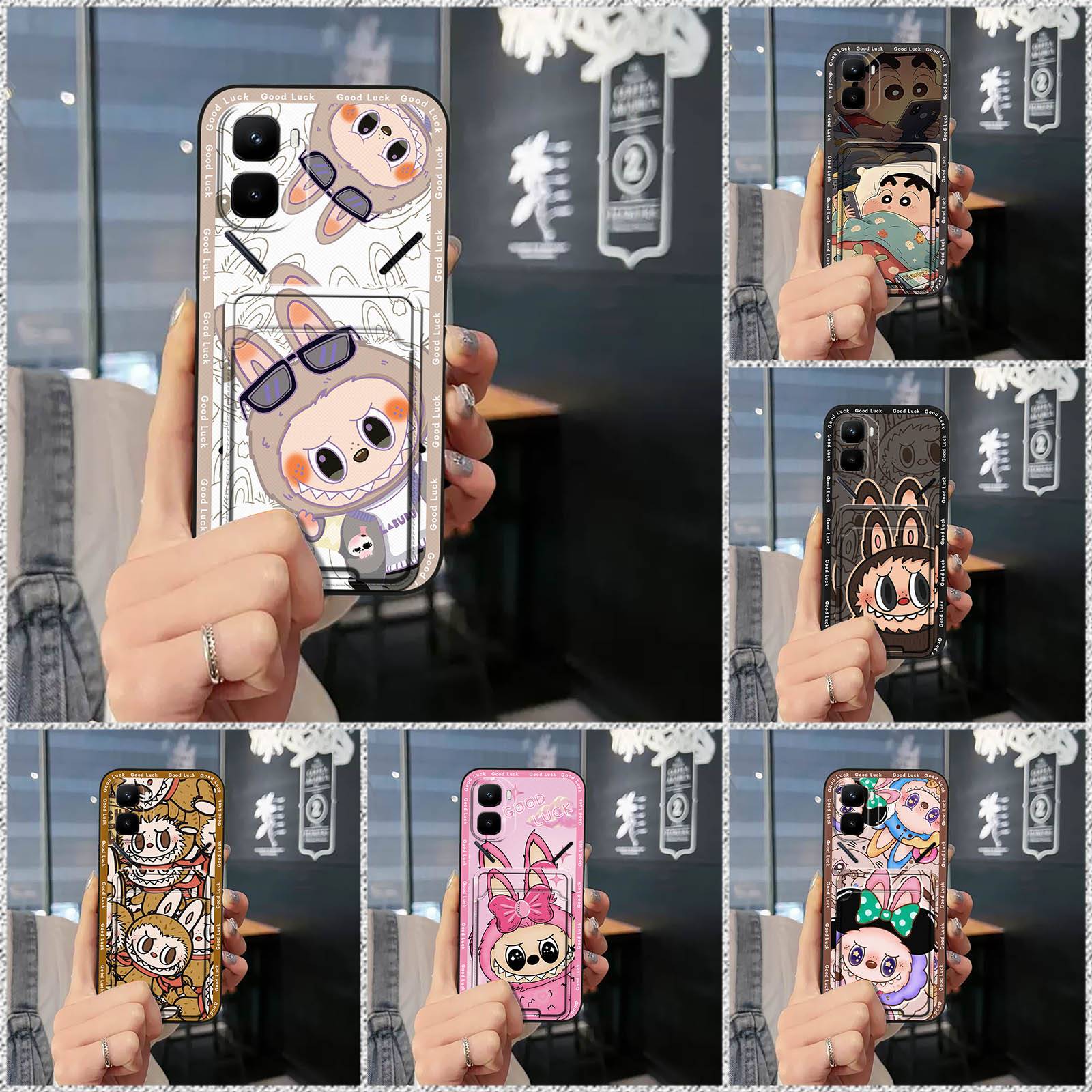 Waterproof Card sleeve Phone Case For infinix GT 50 Pro/X6891 Graffiti Full wrap Dirt-resistant Soft case Anti-dust TPU