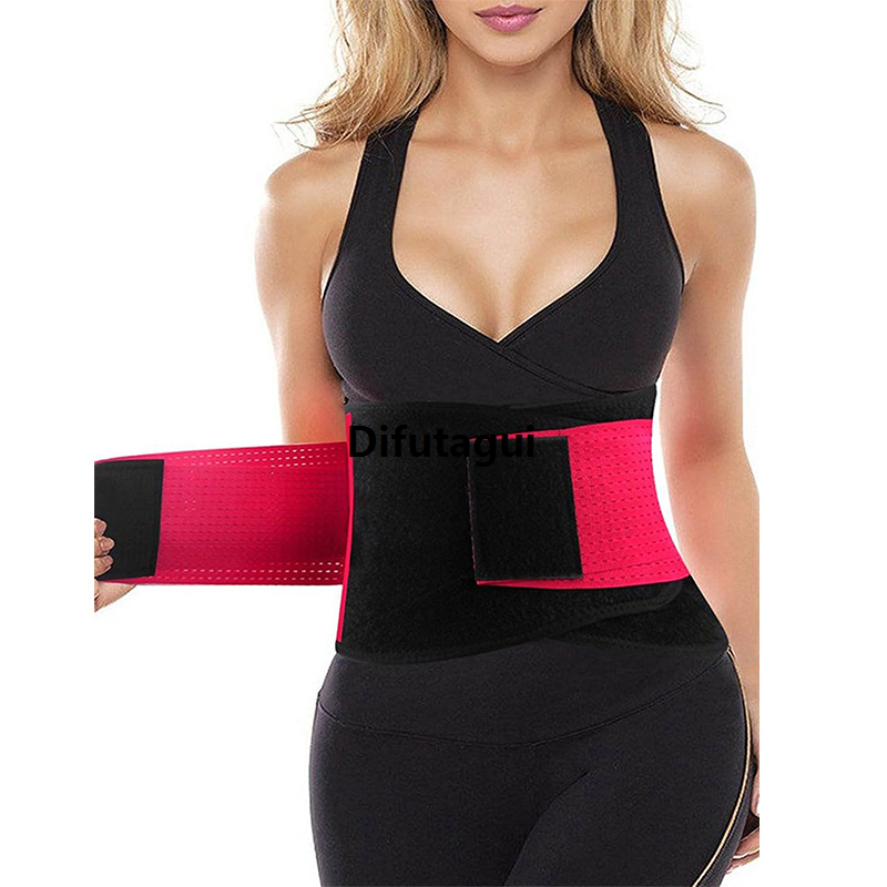 Difutagui Sport Waist Trainer Cincher Weight Loss for Women Firm Control Original Sweat Thermo Wrap Body Shaper Belt Gym Shapewear