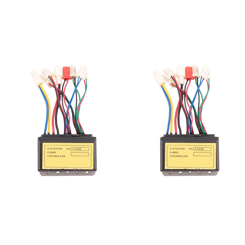 JINMY 2X 24V 250W Brush Motor Controller for Electric Bicycle Scooter Electrombile E-Bike
