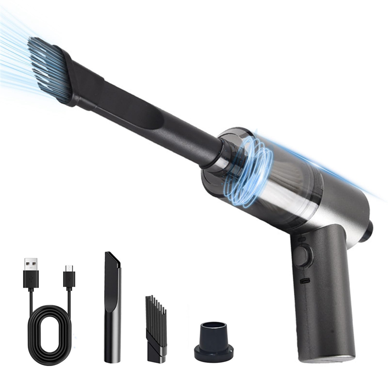 NAMUNY Portable Car Vacuum Handheld Vacuum Cordless,Rechargeable Dual Use Wet and Dry Car Cleaning Tool for Kitchen Beauty