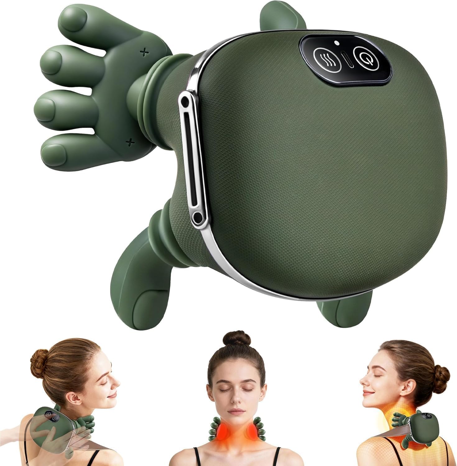 Portable Shoulder And Neck Rechargeable Massager For Pain Relief Deep Tissue