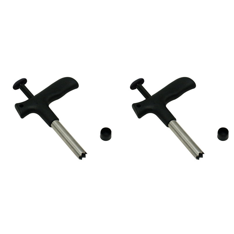 2X Stainless Steel Coconut Opener Tool, Straw Hole Maker Safe & Easy to Open Coconut Tool,Large
