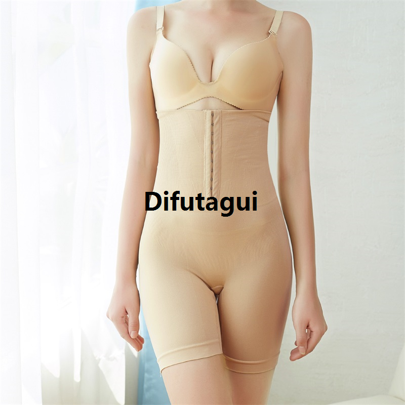 Difutagui Nylon Women's Waist Shapewear Korset Lift Thigh Slimmers Body Shaper Panty for Female Corset S0188
