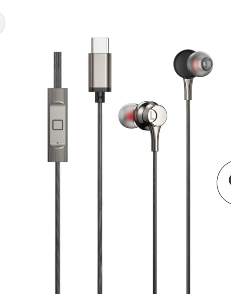 Soro Type C Wired Earphone With Mic Magnetic