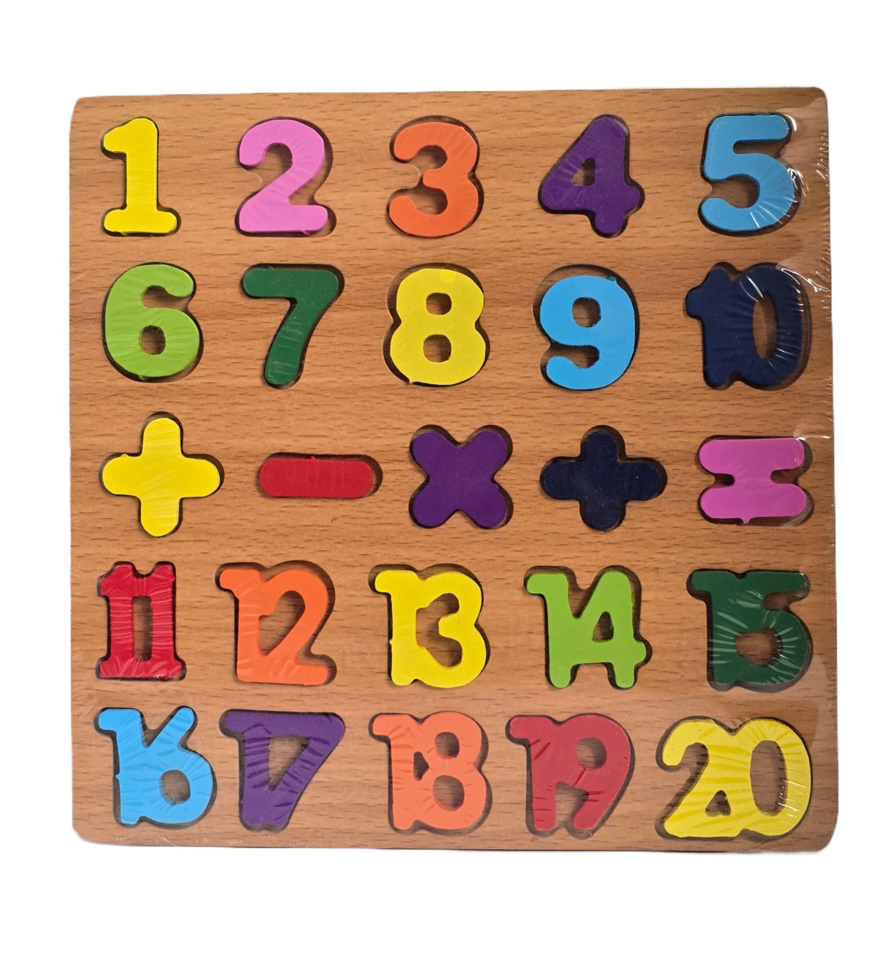 Wooden Alphabet, Numbers, Shape Puzzles for Children