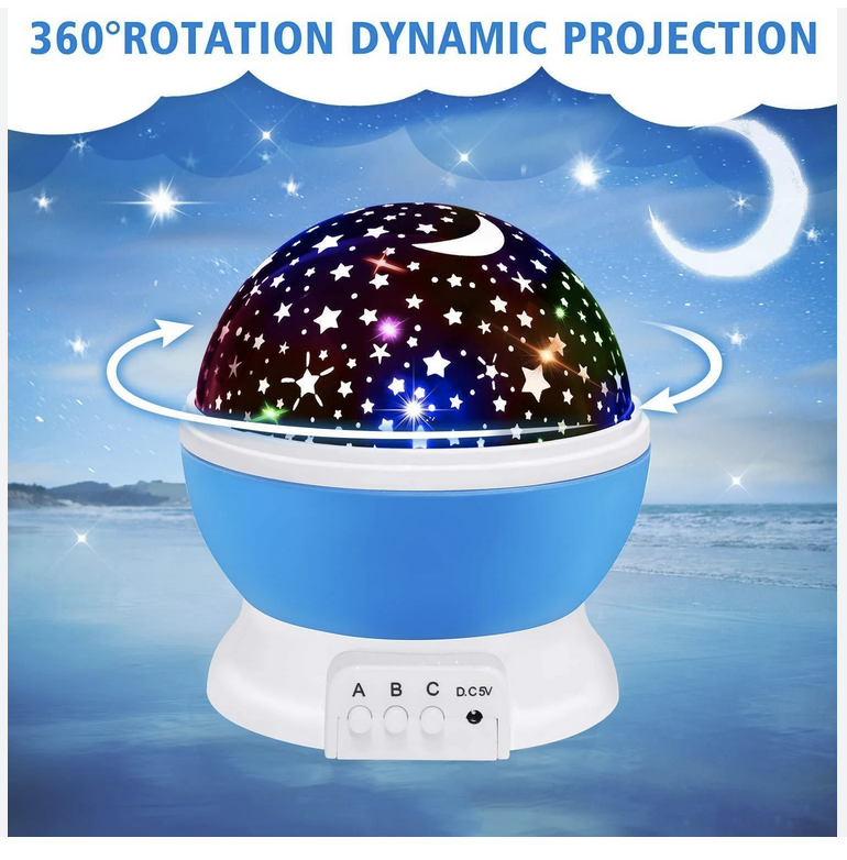 Star Master Dream Color Changing Rotating Projection Lamp ( Multi Color )