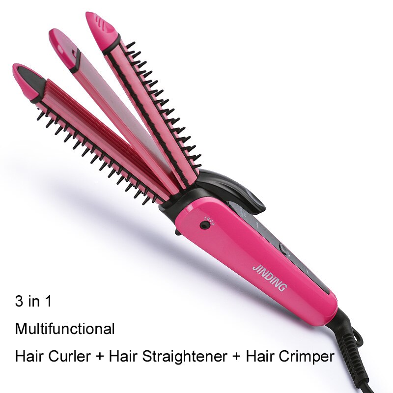 Nova 3 in 1 Hair Straightener And Curl