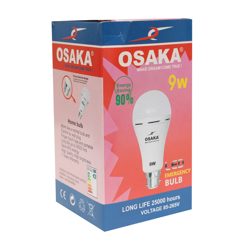 Osaka 12W LED Rechargeable LED Bulb
