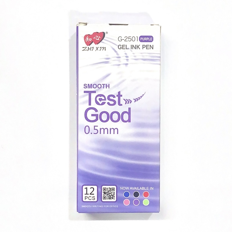 Purple Gel Ink Pen Set of 12