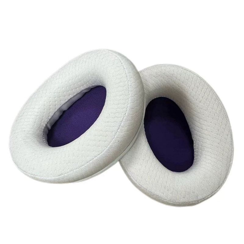 Replacement Ear Pads forKingston Cloud Silver II Breathable Mesh Design Headphones Earpads B