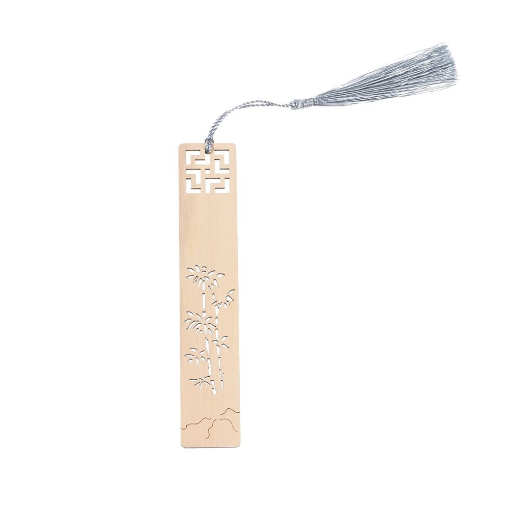 New Reading Mark Book Clip Hollow Book Mark Chinese Style Tassels Wooden Bookmark Carved Wooden Bookmark Natural Handmade Bookmarks Bookmark Set