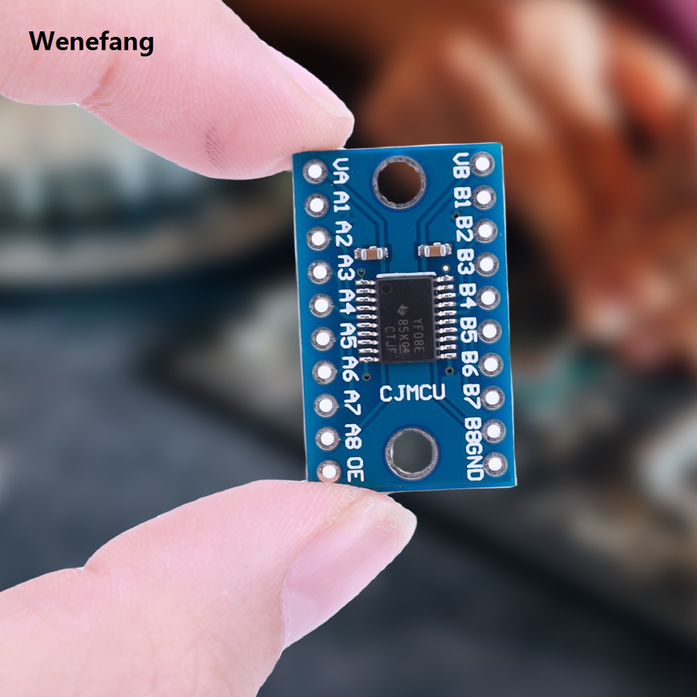 Wenefang 1-10PCS TXS0108E Logic Level Shifter Bi-Directional Module 3.3V 【2025 Version】 5V 8 Channel Voltage Level Translation Module for Raspberry Pi