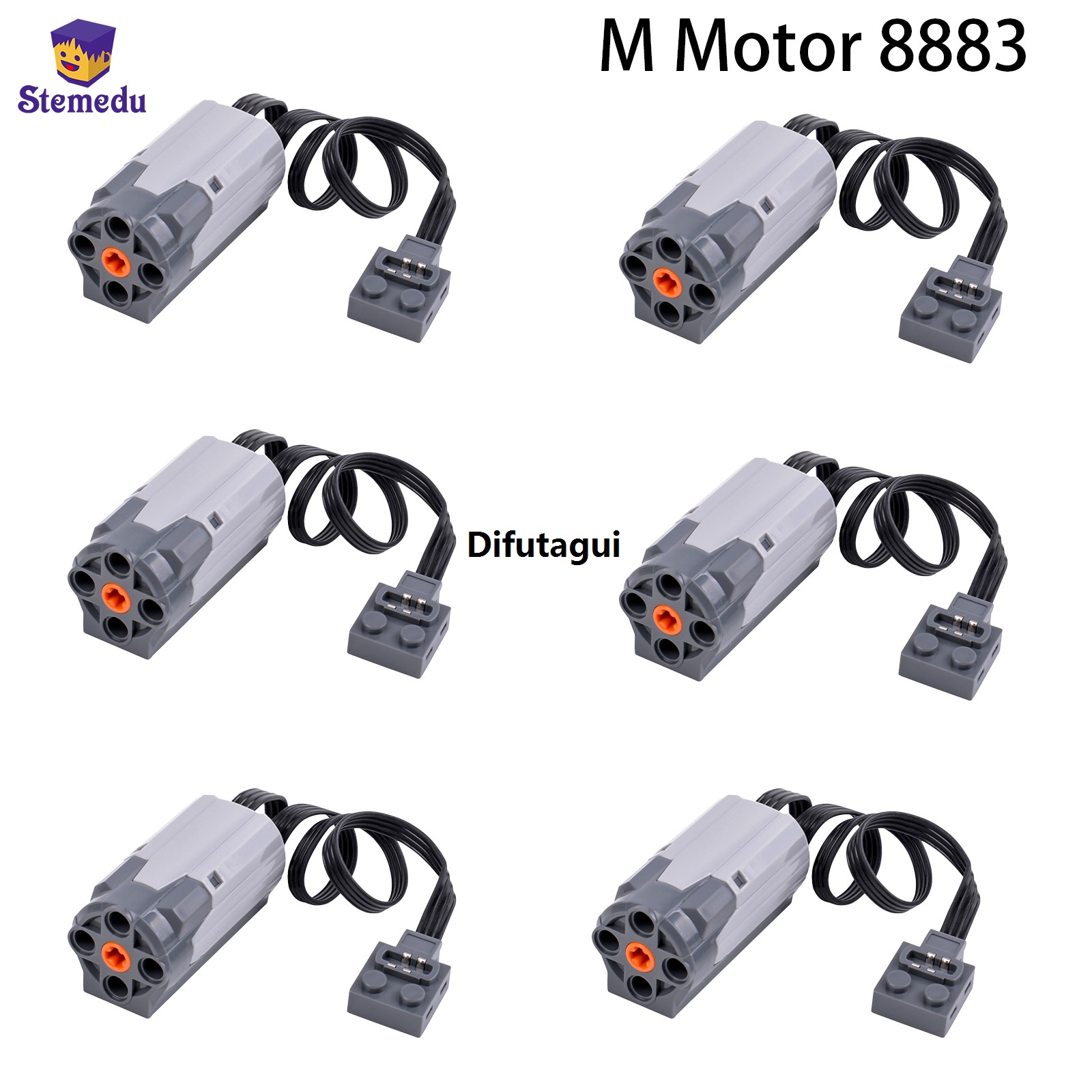 Brand new MOC Technical Power Functions 8882 XL Motor Bricks Power Up Parts Assembled Building Block Compatible with legoeds Car Toys