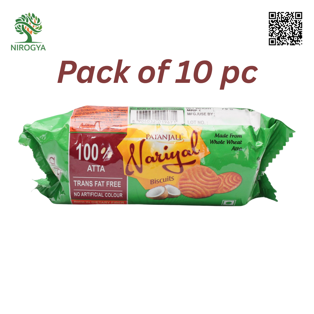 Patanjali Marie Biscuit 70gm Pack of 10pc