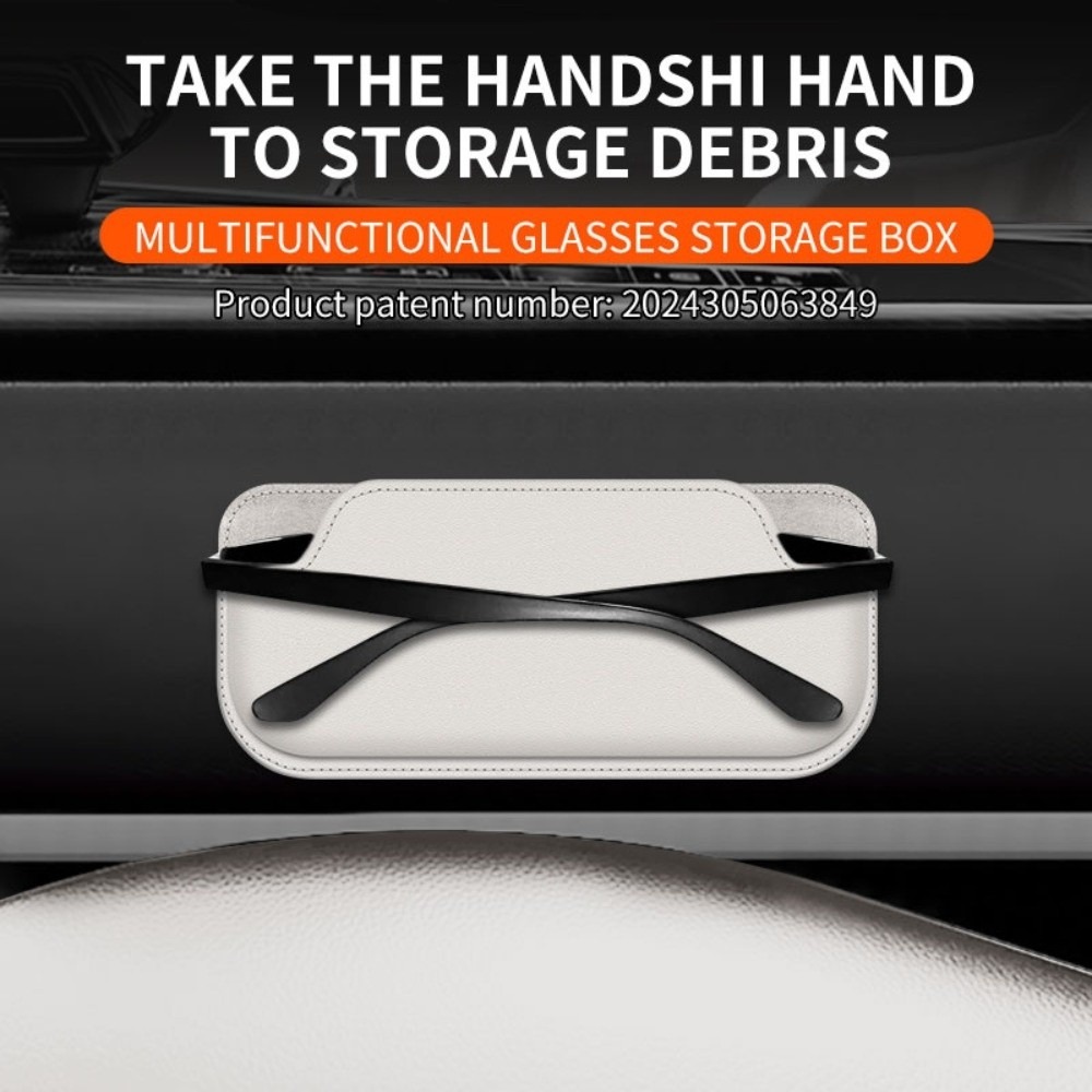 Car Interior Accessories Paste Freedom Car Organizer Bag Premium Anti-Scratch Car Storage Pocket Universal Multifunctional Stowing Tidying Box For Phone Key Card