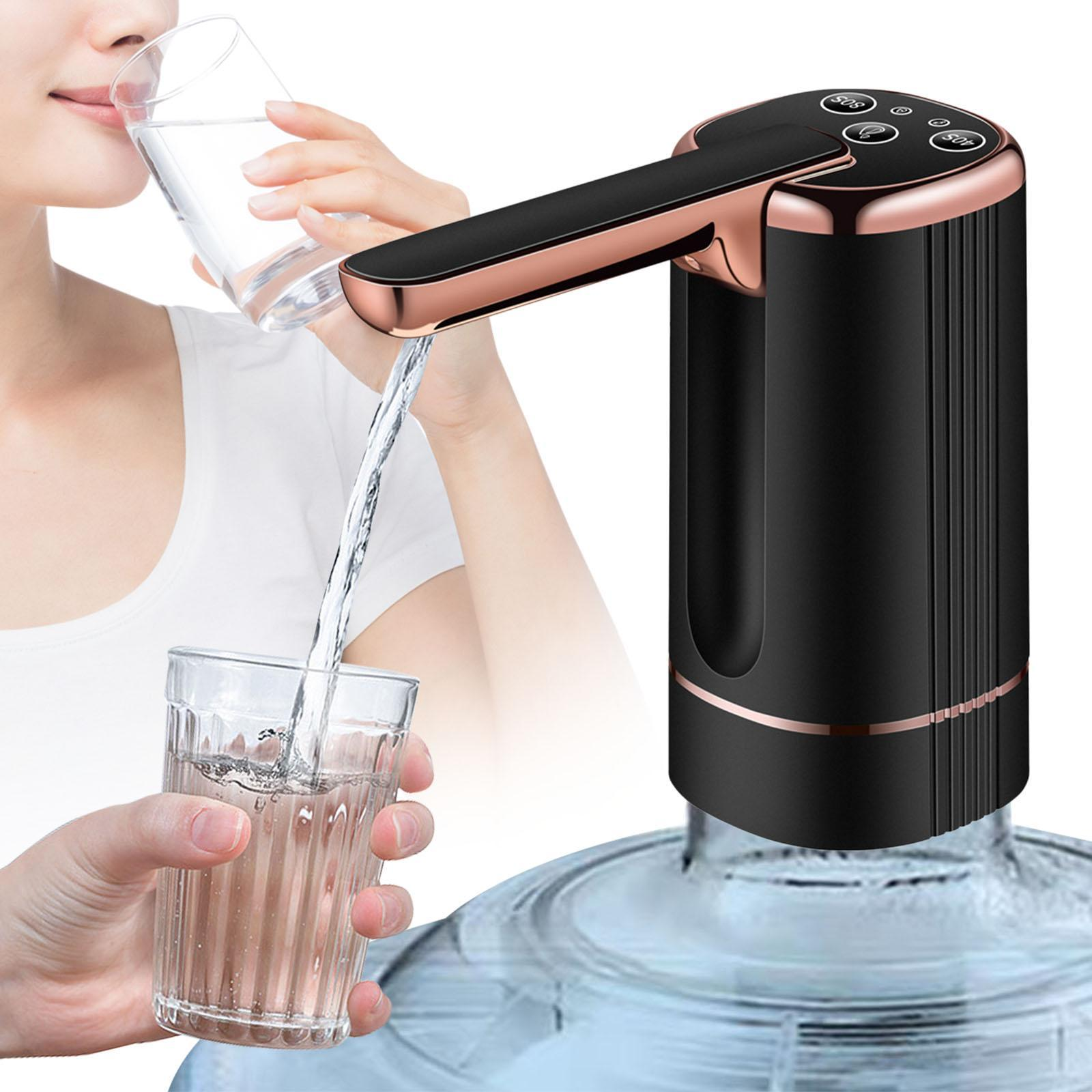 High Power Rechargeable Barreled Electric Water Pump Jar Dispenser With 2 Mode Speed Timer