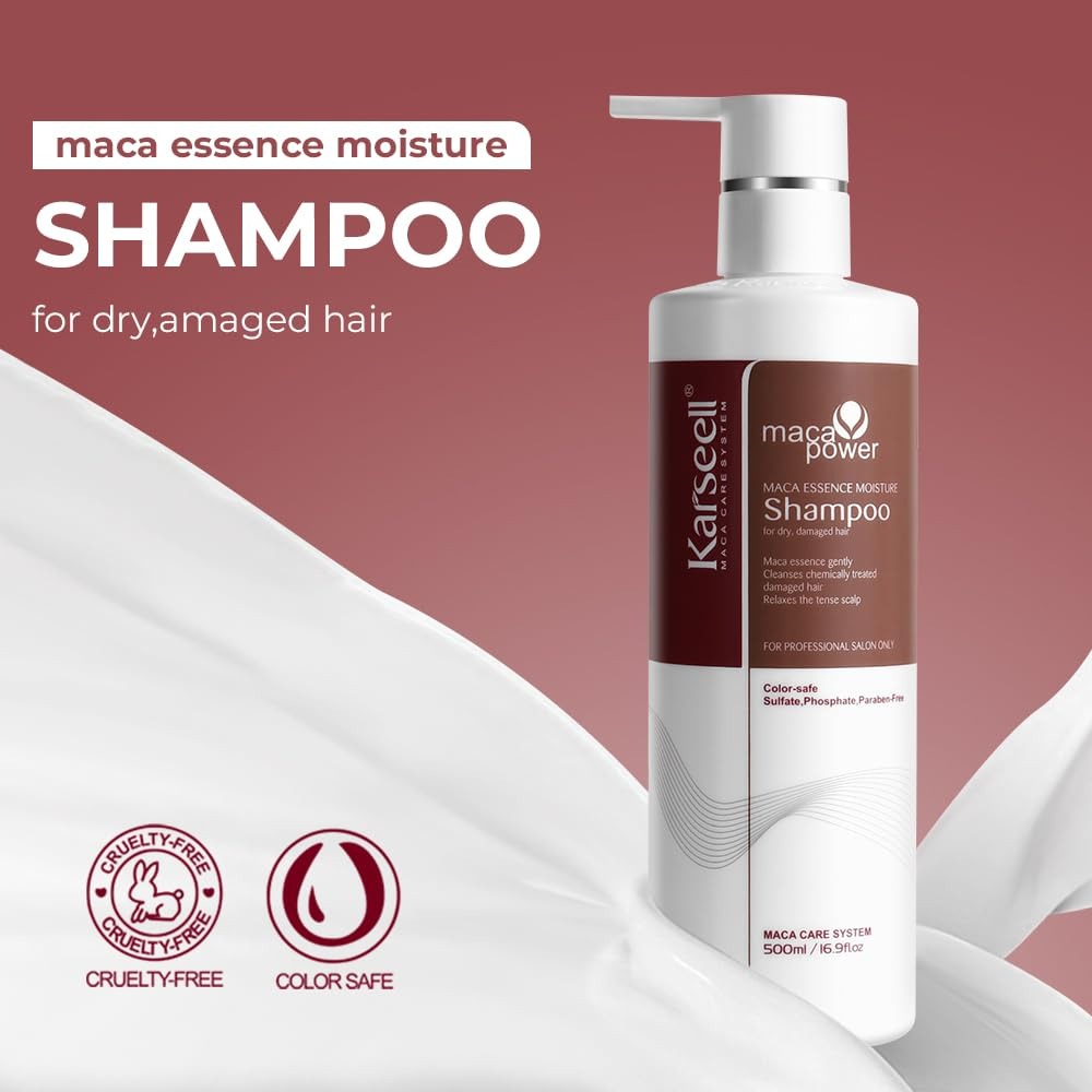 Karseell Dry Damaged Hair Repair Shampoo, Conditioner -500ml