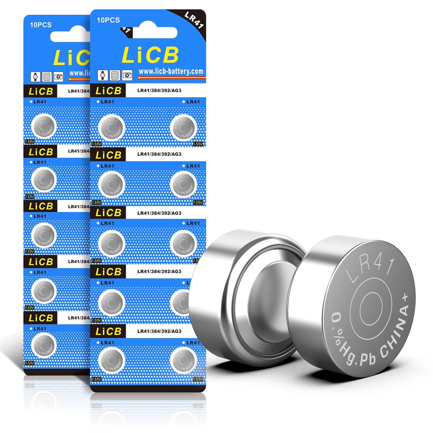 LR41 AG3 392 384 192 Battery 1.5V Button Cell Batteries Best Quality