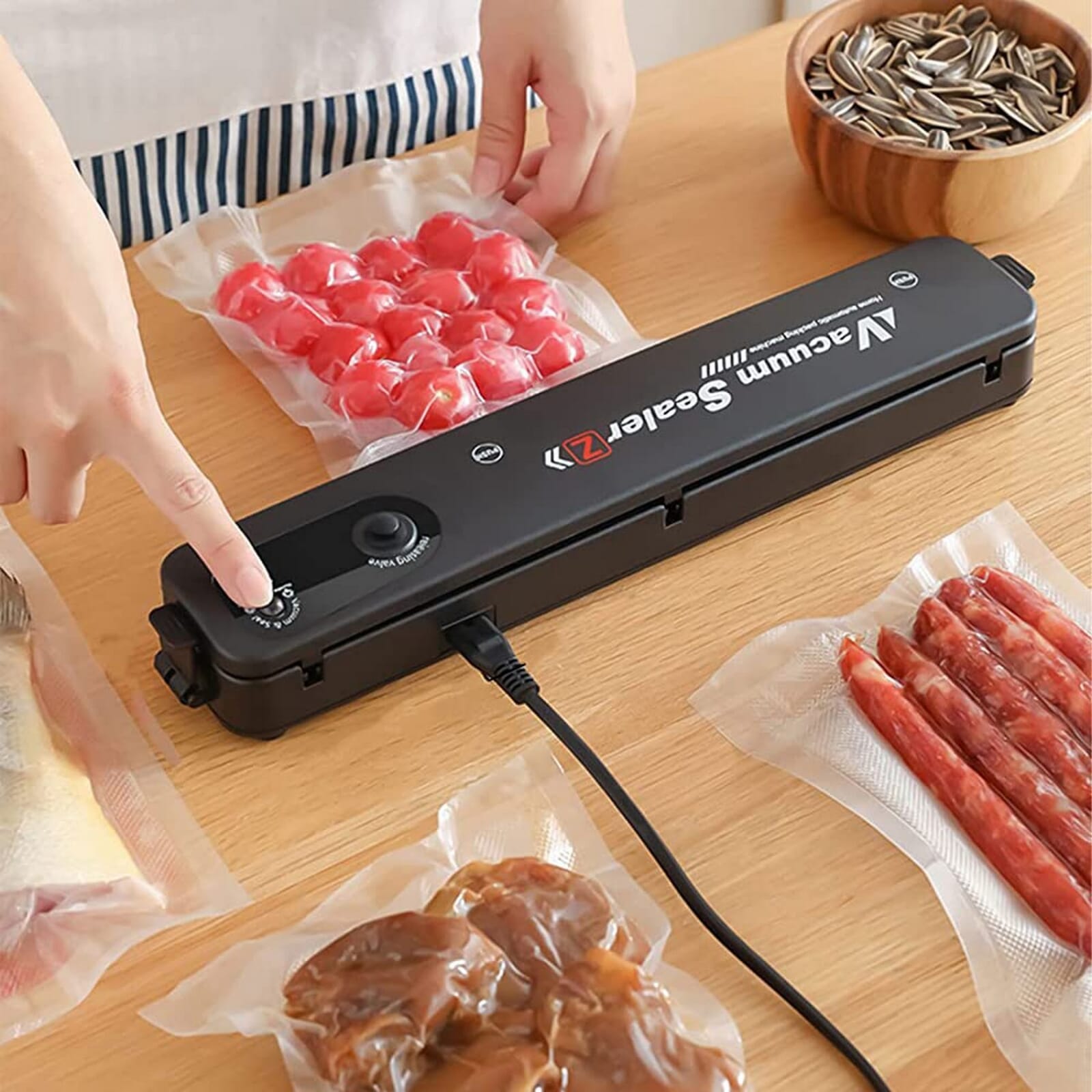 Vacuum Sealer Machine Automatic Packing Machine Home Portable Mini Electric Sealing