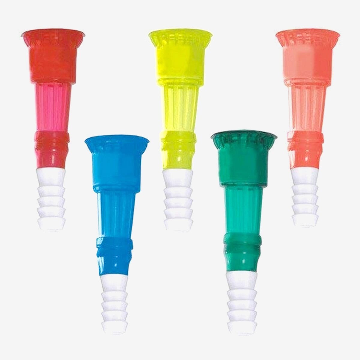One Size fits All PVC 1 Piece Tap Connector with 5 Meters of Pipe / Rubber Tap Jointer / Nozzle Extender for Washroom, Kitchen, Garden Use - Set of 1 (Color May Vary)