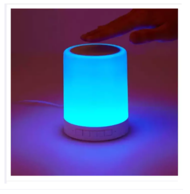 Bluetooth Speaker with Night Light