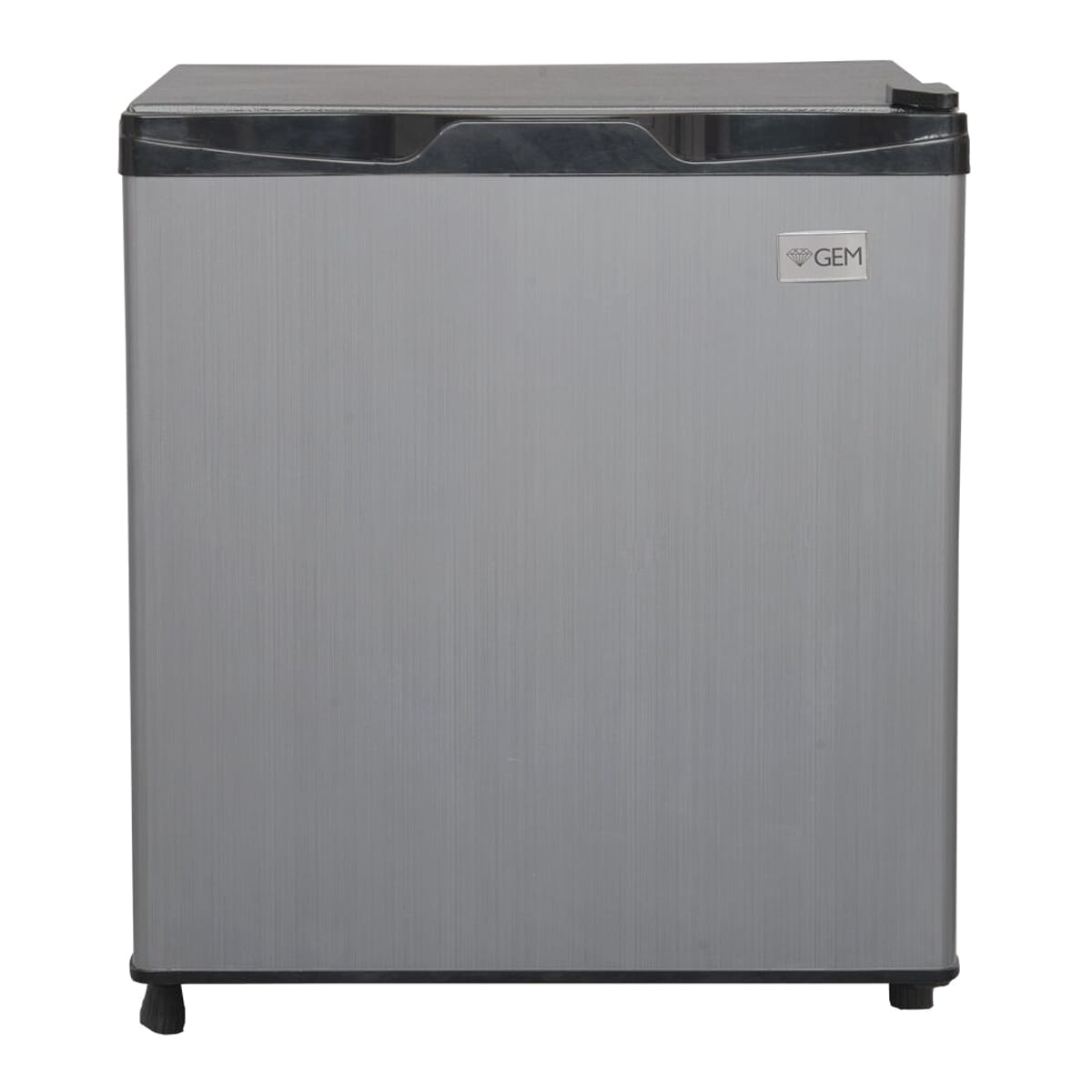 GEM GRD-70HSWP mini Bar (50 Litre) Direct Cool Single Door Refrigerator_ Hairline Silver