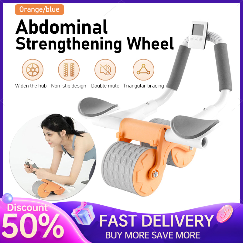 14 in 1 Abdominal Wheel Push-up Frame Rally Kettlebell Combination Double Wheels AB Wheel Abs Roller Stretch Wheel for Training Muscle Arm Waist Leg Training Home Gym Body Shape Fitness Equipment
